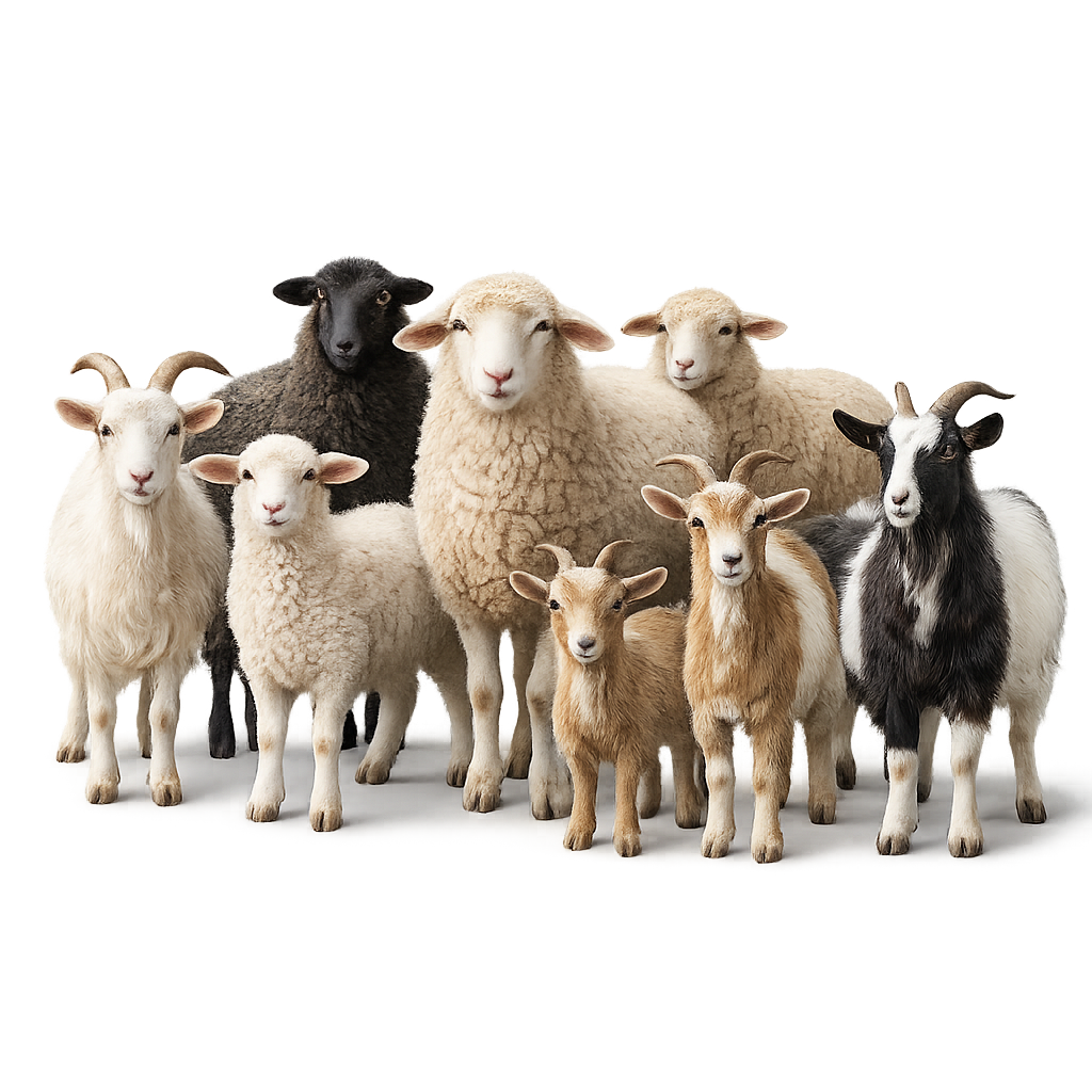 भेड़ और बकरी