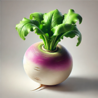 सलगम नावाच कंद व त्याचे झाड