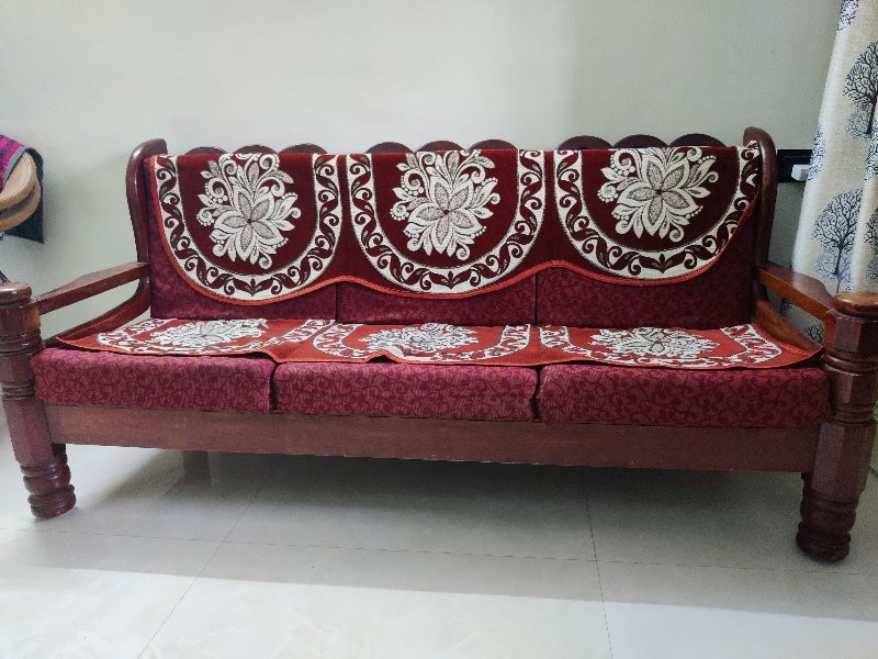 सागवान सोफा +2 खुर्ची