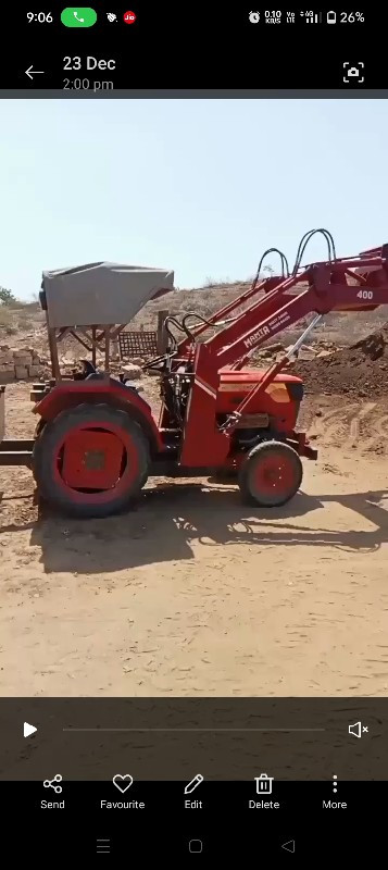 મીની લોડર વેચવાનું છે