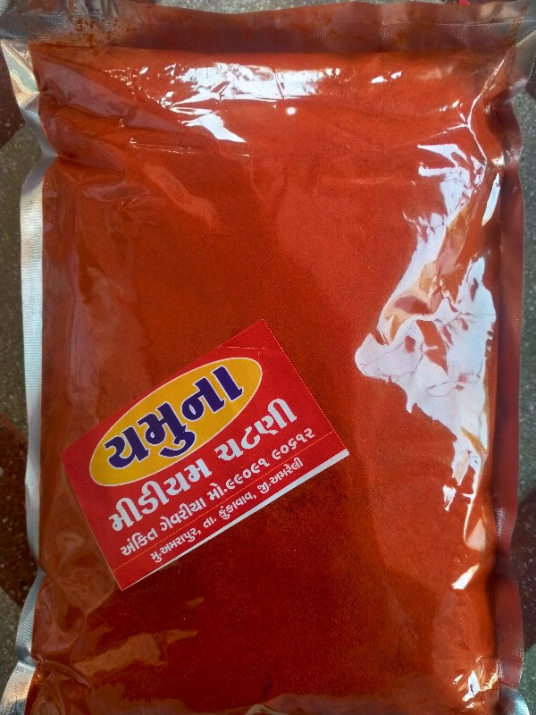 મીડયમ ચટણી કાશ્મીરી ચટણી
