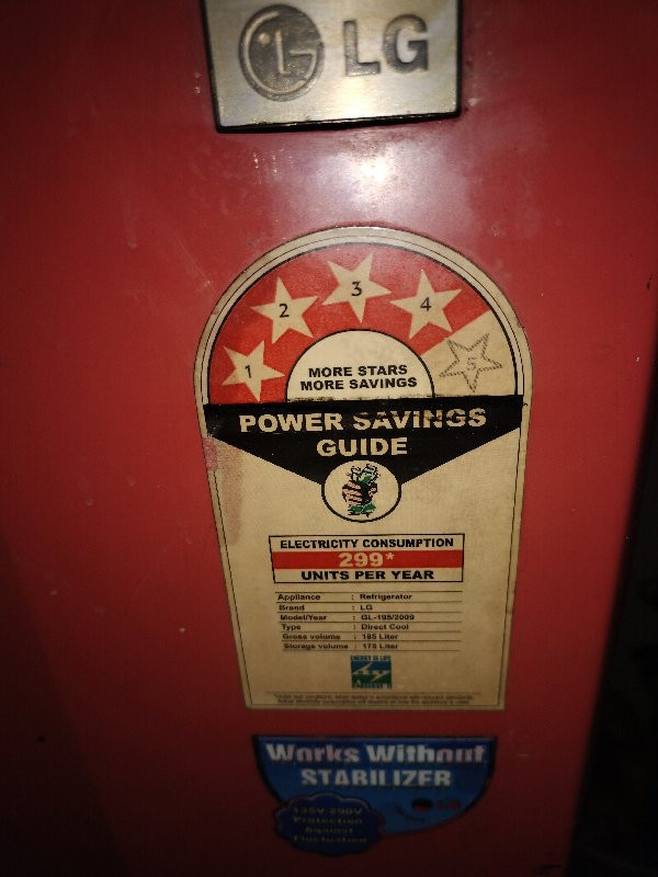 LG : REFRIGERATOR