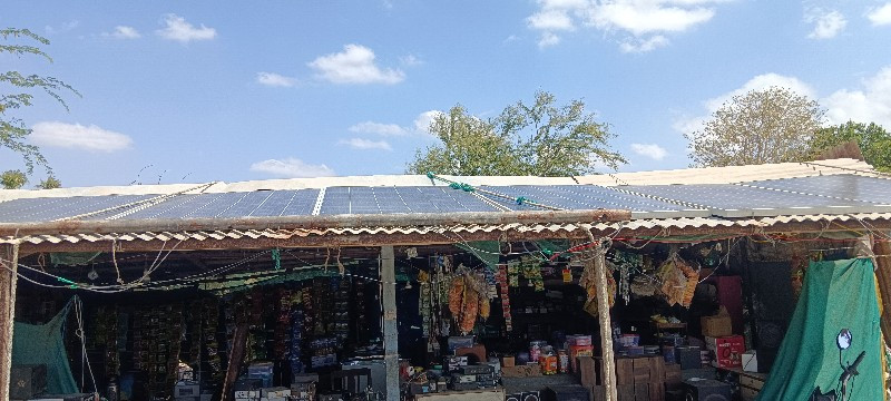 સોલાર પેનલ 24v6નંગ