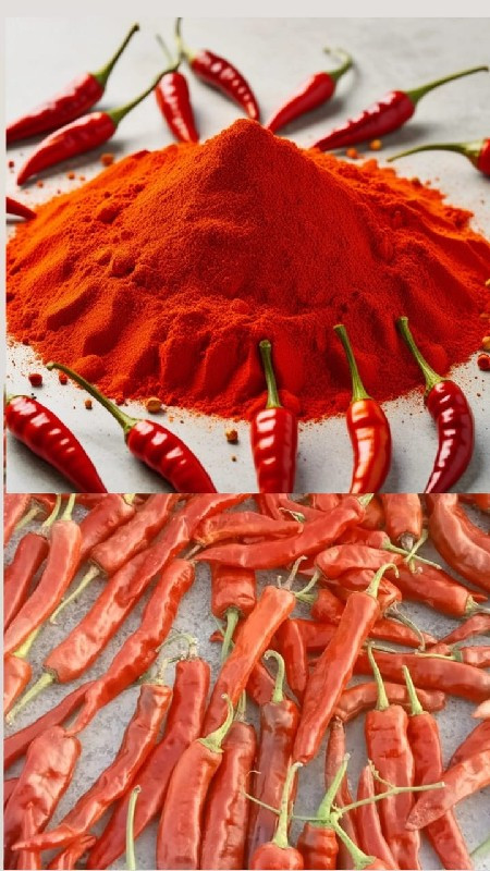 દેશી મરચુ (પાવડર)ચટણી મળશે