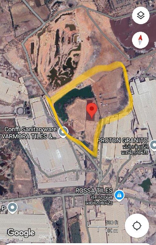 ઉધયોગ માટે ની  જમીન વેચવાની છે