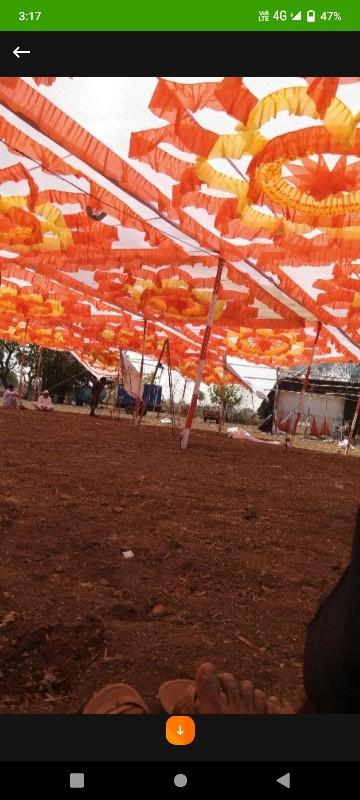 મંડપ સર્વિસ વેચવાની છે