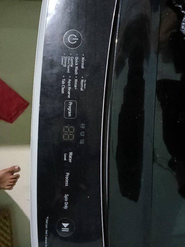 wishing machine 7.5 kg lg