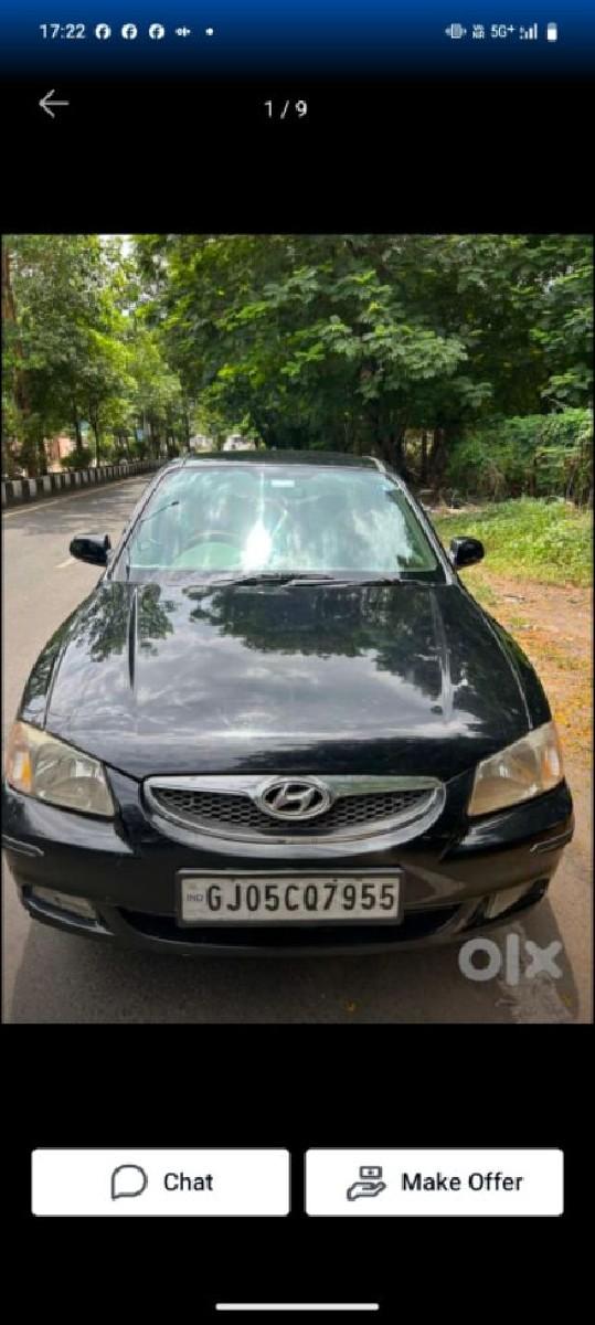 એક્સેન્ટ ગાડી વેચવાની છે