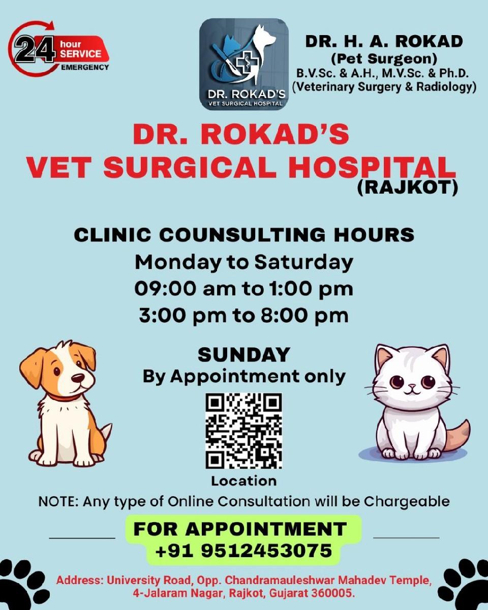 ડોગ કેટ સર્જીકલ હોસ્પિટલ, રાજકોટ