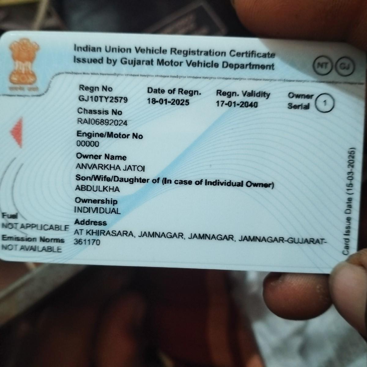 raviraj ni troli vechvani che