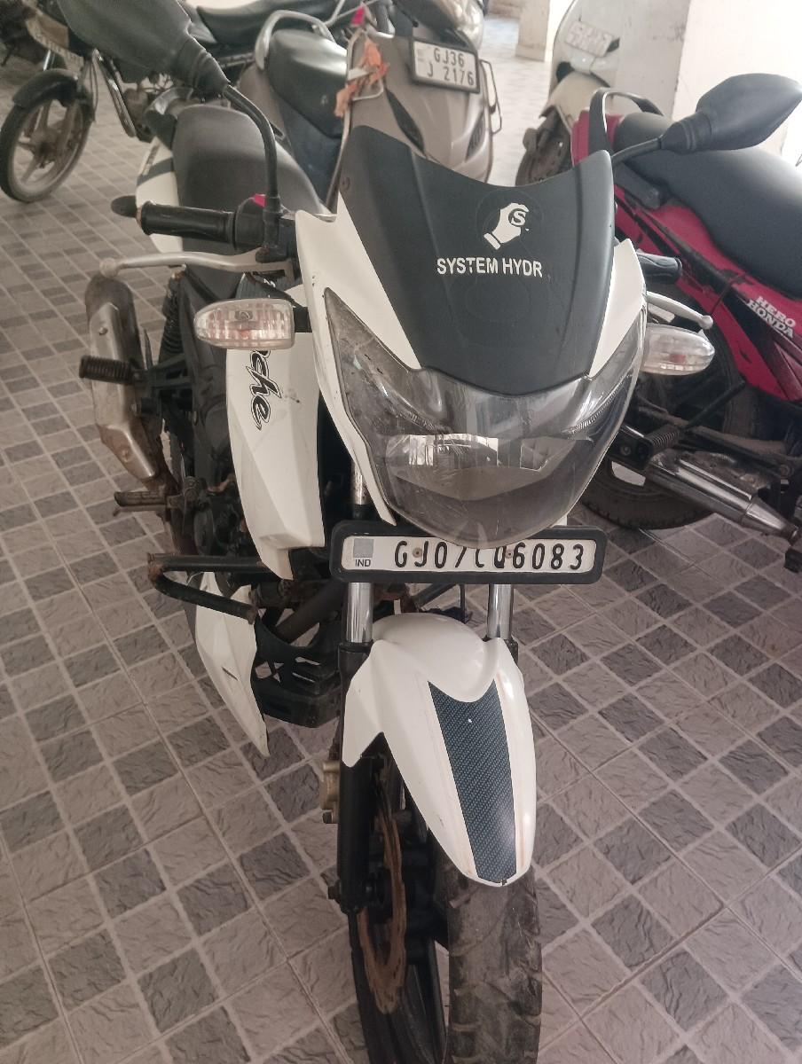 ટી વી એસ કંપની નુ અપાચી મોટરસાઇકલ