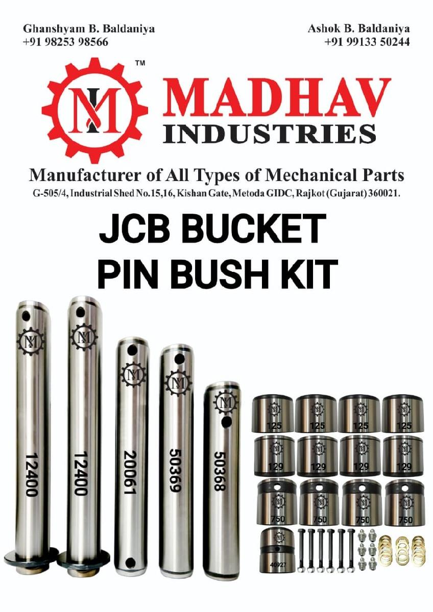 JCB પીન, બુશ,દાંતા, ઓઈલ સીલ