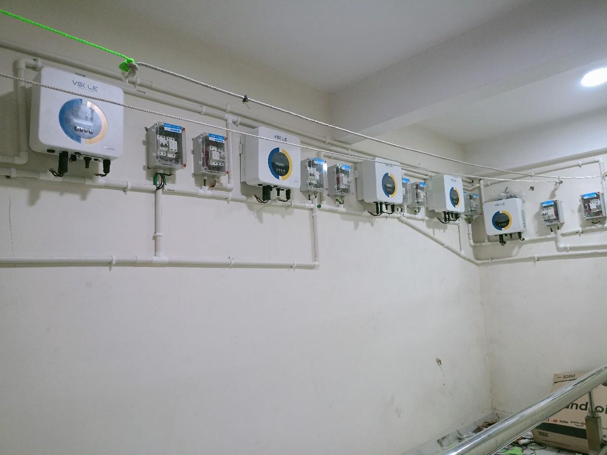 solar installation teem