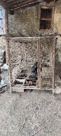 ડોગ નું પીંજરું વેસવાનુ છે