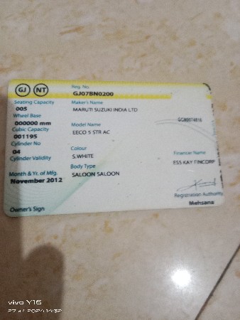 Eco gadi Mein Soni se