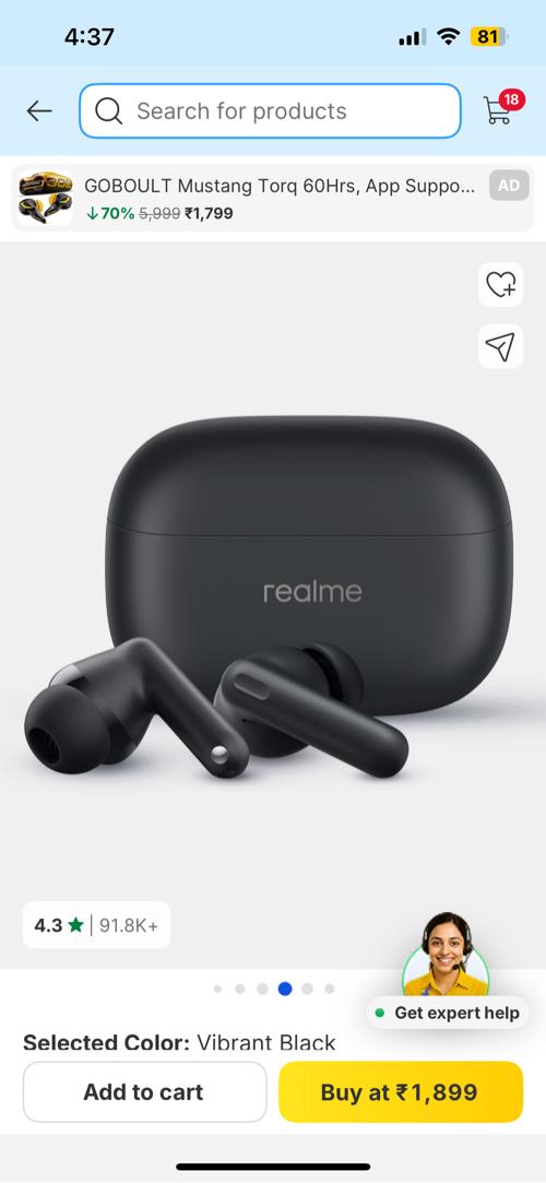 Realme Buds 310 Earbuds