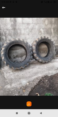 ટ્રેક્ટર ના ટાયરું મોટા વેચવાના છે