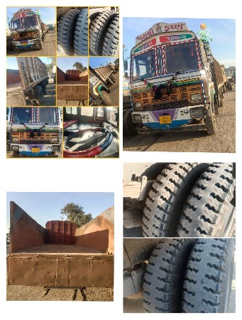 12 ટાયર ટાટા ની ગાડી છે