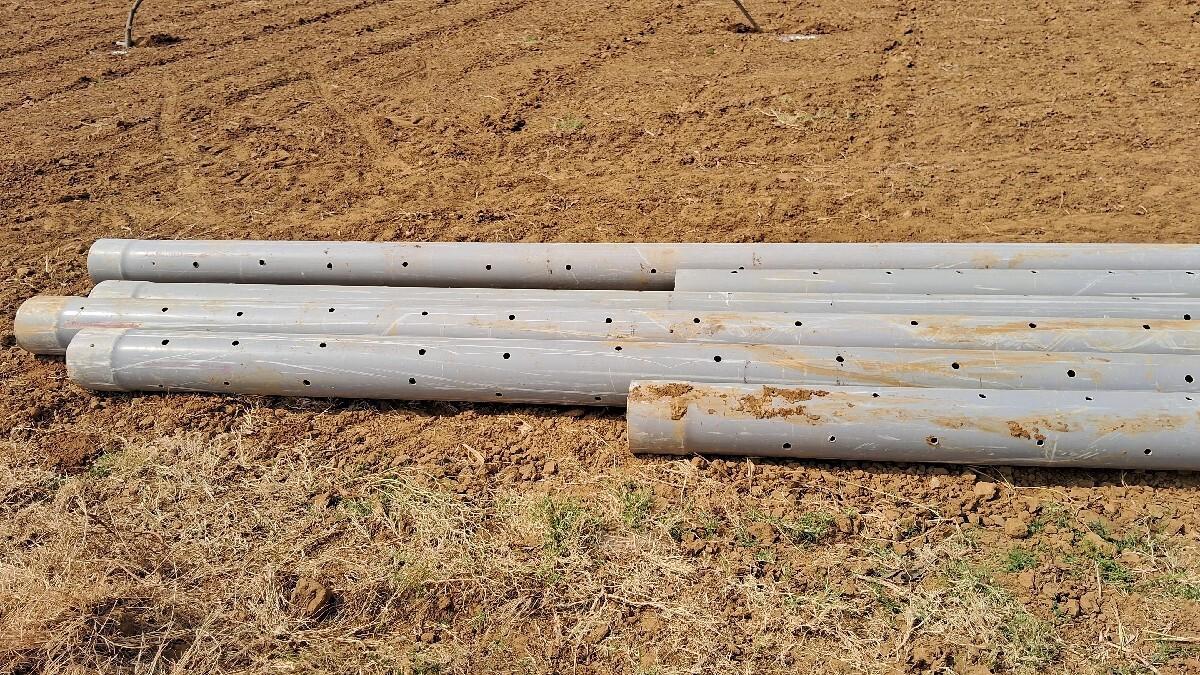 બોર ના પી.વી.સી ના પાઇપ વેચવાના