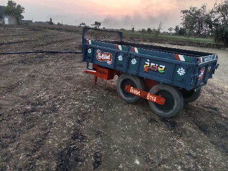 મીની ટેકટર ની ફોરવીલ ટેલર સીતારામ