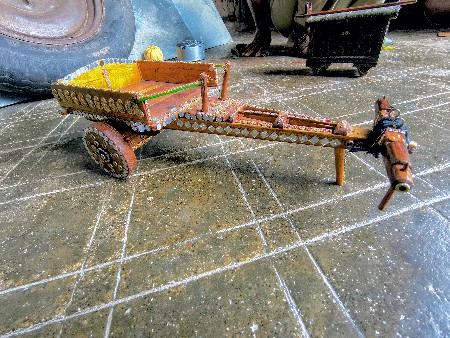 બળદગાડું. Bullock cart