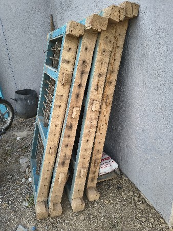 Teak wood window and door