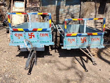 સનેડા મીની ટ્રેકટર ની ટોલી મળશે