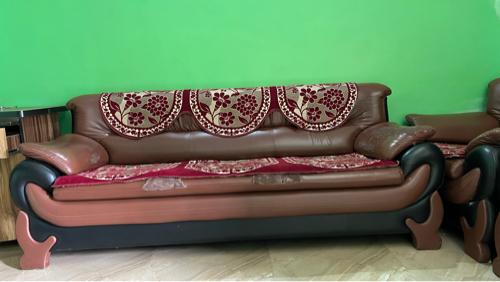Leather sofa