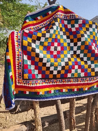 ડિઝાઇન વાળી ગોદડી