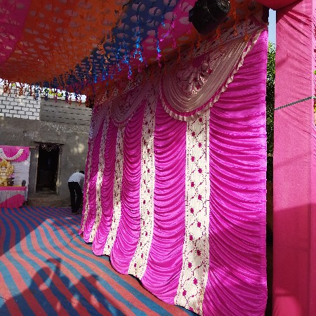 mandap na પડદા