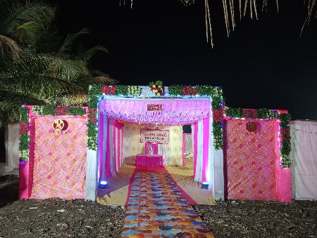 મંડપ સર્વિસ બેસવાનું છે