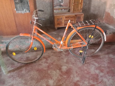 બે સાયકલ એક મોટર