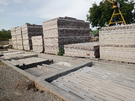 cement poll 
8 foot/9 foot /10