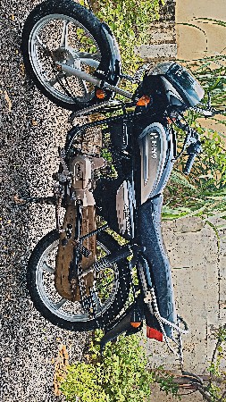 Splendor plus, Black-Silver Color