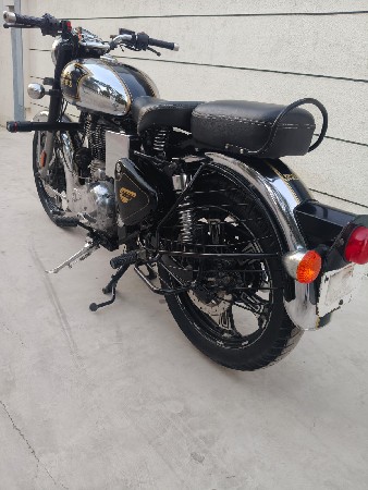 royal Enfield chrome