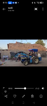 મીની ટેકટર નુ લોડર 724 સ્વરાજ
