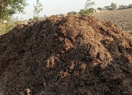 છાણિયું ખાતર વેચવા નુ છે