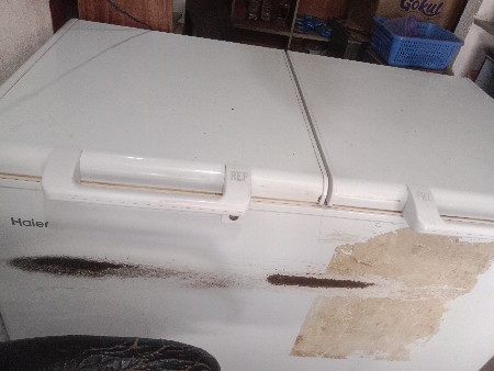 Haier frij 400 ltr vechvanu chhe