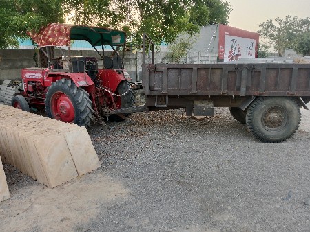 ટ્રેક્ટર અને ટોલી આખો સેટ વેચવાનો
