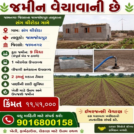 જમીન વેચવાની છે