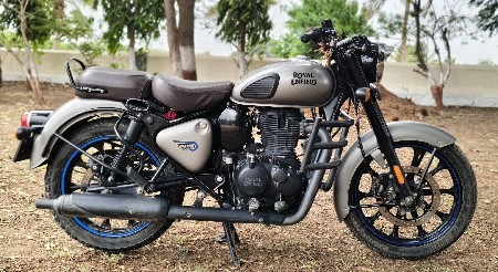 royal Enfield gunmetal grey