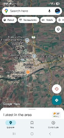 ડબલ પટ્ટી રોડ ઉપર