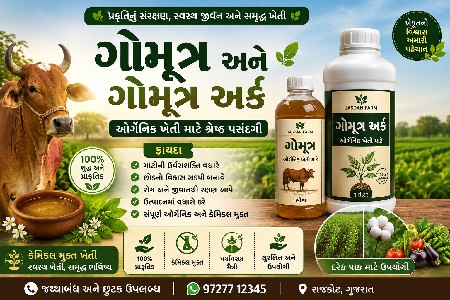 ગોમૂત્ર અને ગોમૂત્ર અર્ક – ઓર્ગેનિક