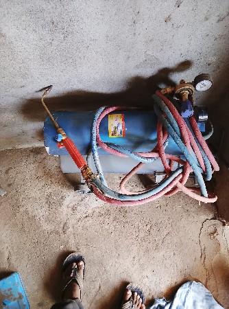 ગેસ વેલ્ડીંગ મશીન આખો સેટ