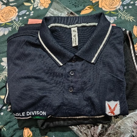 3 Polo T Shirts Army inspired