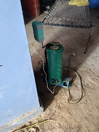 દવા શાટવા નો પંપ વેચવાનો શે
