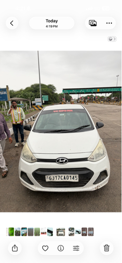 Hyundai excent 2018 modal CNG 2029 sudhinu parsing