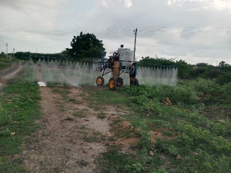 દવા છાંટવાની સાંઢણી વેચ વાની ch