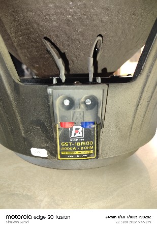 P Audio GST-181500. 2000watt