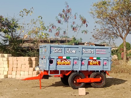 જય સીતારામ નું ફોરવીલ   ટેલર વેચવાન